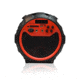 AXESS Portable Bluetooth Indoor/Outdoor 2.1 Hi-Fi Loud Speaker/Sing Along w/ Built-In 6in Sub, FM Radio, SD Card, USB, AUX, 6.5mm IN, Red, SPBT1034RD
