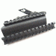 Axion Kobra AK to Weaver Mount, Centered, w/ Long Side Tactical Rail, Black, AKOBRAM