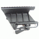 Axion Kobra AK to Weaver Mount, Centered, w/ Long Side Tactical Rail, Black, AKOBRAM