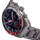 Axwell Chronograph Bracelet Watch w/Date, Black/Red, AXWAW105-6, Black/Red, One Size, AXWAW105-6