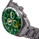Axwell Chronograph Bracelet Watch w/Date, Green, AXWAW105-5, Green, One Size, AXWAW105-5