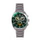 Axwell Chronograph Bracelet Watch w/Date, Green, AXWAW105-5, Green, One Size, AXWAW105-5
