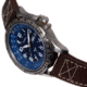 Axwell Leather Strap Watch, Brown/Navy, AXWAW106-3, Brown/Navy, One Size, AXWAW106-3