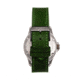 Axwell Leather Strap Watch, Green, AXWAW106-4, Green, One Size, AXWAW106-4