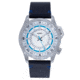 Axwell Vertigo Bracelet Watch w/Date, White, AXWAW101-1, White, One Size, AXWAW101-1