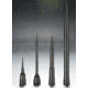 Axygen Tecan Robotic Tips, Axygen Scientific TT50CBKHTRS Nonfiltered Tips Black Liquid Sensing Hanging Tip