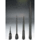 Axygen Tecan Robotic Tips, Axygen Scientific TTF1000CBKHS Filtered Tips Black Liquid Sensing Hanging Tip