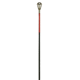 B'n'M Buck's Graphite Jig Fishing Pole, 10ft, 2 Pieces, Black, BGJP102n
