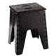 B &amp; R Plastics Folding Neat Seat - 15in, Black, 152-6BK