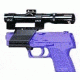 B-Square Centerfire Semi-Auto Pistol Mounts (Rings not included) - Heckler &amp; Koch USP 9mm, .40, .45 cal, Blue 42750