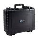 B&amp;W International Type 6000 Black Outdoor Case With Si Foam, Black, Medium 6000/B/SI