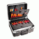 B&amp;W International GO wheeled tool case with pocket boards, Black, 120.04/P