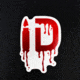 Infinite Defense Red ID Drip Slap 7379F1BF, red-id-drip-slap