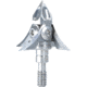 B3 Archery Exoskeletal Destrukt 4 Broadhead, 100 gr, 4 Blade, 3 pk, Steel, EXO-DSTR4-100
