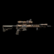 B5 Systems Bravo Stock Mil-Spec, OD Green, BRV-1104