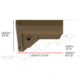 B5 Systems Sierra K Stock, Coyote Brown, SRK-1657