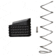 Backup Tactical Glock 17/19/22/23 +5 Rounds Pistol Magazine Extension, Black, 5, BACKG1923MEXT-BLK