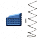 Backup Tactical Glock 17/19/22/23 +5 Rounds Pistol Magazine Extension, Blue, 5, BACKG1923MEXT-BLU