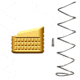 Backup Tactical Glock 17/19/22/23 +5 Rounds Pistol Magazine Extension, FDE, 5, BACKG1923MEXT-FDE