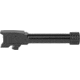 Backup Tactical Glock 43/43X 9mm Threaded Barrel, 1/16 Twist Rate, 1/2x28 Thread, Black, G43TB-BLK