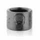 Backup Tactical Skull X Thread Protector, Black, 1/2x28, For .223 AR/Rifle .75 in Diameter SKULLX-BLK