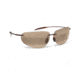 Maui Jim Backyards Sunglasses w/ Rootbeer Frame and HCL Bronze Lenses - H424-26, Quarter View