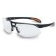 Bacou-Dalloz Uvex Protg Protective Eyewear, Bacou-Dalloz Black Frame, Ultra-dura Lens Coating, Single - S4200