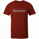 Badlands Crimson Tee T-Shirt, Red, Medium 21-36386