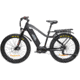 Bakcou Mule 1000w Electric Bicycles, Matte Black, M/L, Mule1.0BL