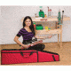 Bald Eagle 54in. Long Rifle Case, Red BE1020