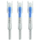 Ballista 6 mm Crossbow Lighted Nocks - Pack of 3, Blue, BAL-LN-02-B