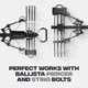 Ballista Compact 4-Arrow Crossbow Quiver, Universal, BAL-AC-20