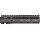 Ballistic Advantage AR-15 BA Logic Rail M-LOK Handguard, 9in, Black, BALG00002