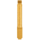 Ballistic Advantage Pistol - Barrel - Threaded, Glock 19 Gen 3-5, 9mm Luger, 1-10 Twist, 1/2x28 TPI, 416R Stainless Steel, PVD, Bomber Fluting, Gold, BAPSG195T2G