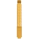 Ballistic Advantage Glock 19 Gen 3-5 9mm Luger Threaded Pistol Barrel, 4.5 inch, 1-10 Twist, PVD, Gold, BAPSG195T3G