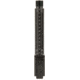 Ballistic Advantage Pistol - Barrel - Threaded, Glock 19 Gen 3-5, 9mm Luger, 1-10 Twist, 1/2x28 TPI, 416R Stainless Steel, QPQ, Bomber Fluting, Black, BAPSG195T2Q