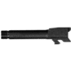 Ballistic Advantage QPQ Glock 43/43X 9mm Luger Threaded Pistol Barrel, 3.9 inch, 1-10 Twist, QPQ, Black, BAPSG43XT1Q