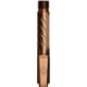 Ballistic Advantage Threaded Pistol Barrel, SIG P365 Standard Spiral Fluting w/o LCI, 1-10 Twist, 1/2x28, PVD Copper, BAPSS65ST3R