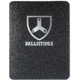 Ballistipax Armor Plate III Steel Base Coat Rectangular, 11x14, Single Curve, Black, S1STLR1114BKSC