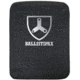 Ballistipax Armor Plate IIIA Hard Rectangular, 10x12, Single Curve, Black, S1HRDR1012BKSC