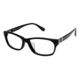 Bally of Switzerland BY1007A Progressive Prescription Eyeglasses - Frame BLACK, Size 54/15mm BY1007A00