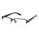 Bally of Switzerland BY3009A Eyeglass Frames - Frame BROWN/HORN, Size 54/19mm BY3009A02