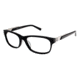 Bally of Switzerland BY3015A Bifocal Prescription Eyeglasses - Frame BLACK/SILVER, Size 58/17mm BY3015A00