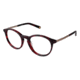 Balmain 1063 Single Vision Prescription Eyeglasses - Frame Red Tortoise, Size 48/18mm BL106303