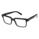 Balmain 3067 Single Vision Prescription Eyeglasses - Frame Black, Size 53/18mm BL306701