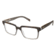Balmain 3067 Single Vision Prescription Eyeglasses - Frame Tortoise/Grey, Size 53/18mm BL306703