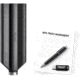 Banish TI 12 Gauge Shotgun Suppressor, 3.1x8.55 in, Black, w/ NFA Trust Registration, 100000150064-KIT1