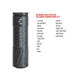 Banish HNT Meateater TI DTM .300 Remington Ultra Magnum Suppressor, 5/8x24, 1.73x5.85in, Sniper Gray, 100000111320