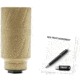 Banish TAC Speed K TI DTM 5.56x45mm NATO Suppressor, 2x4 in, FDE, w/ NFA Trust Registration, 100000111296-KIT1