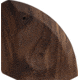 Barebones Cast Iron Wood Scraper, Walnut, 1lb, CKW-499